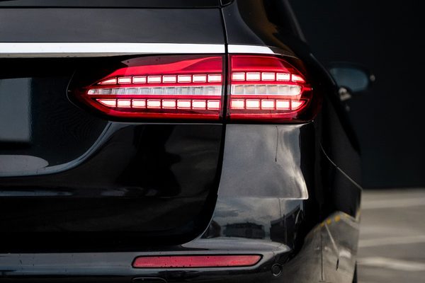 Mercedes E-Class - detail zadnej časti